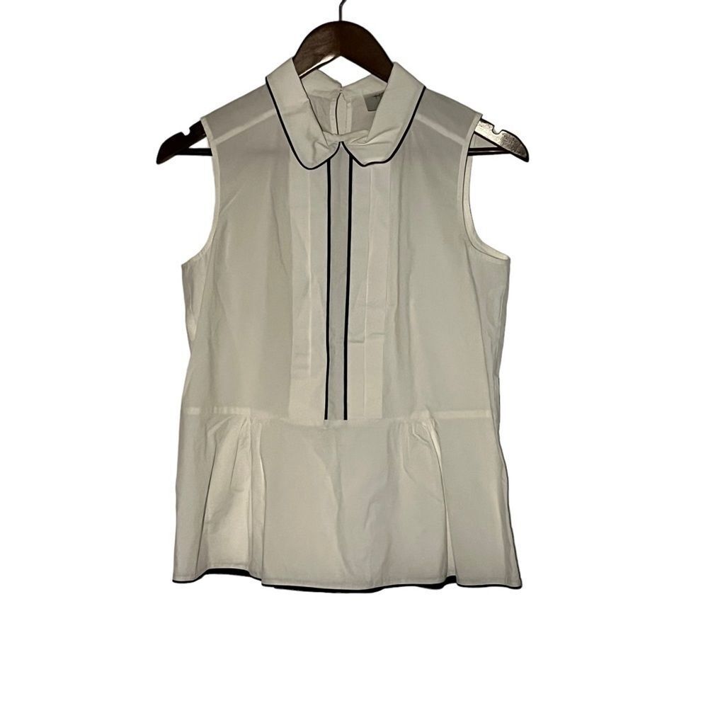 Anthropologie HD in Paris Black & White Sleeveless Top